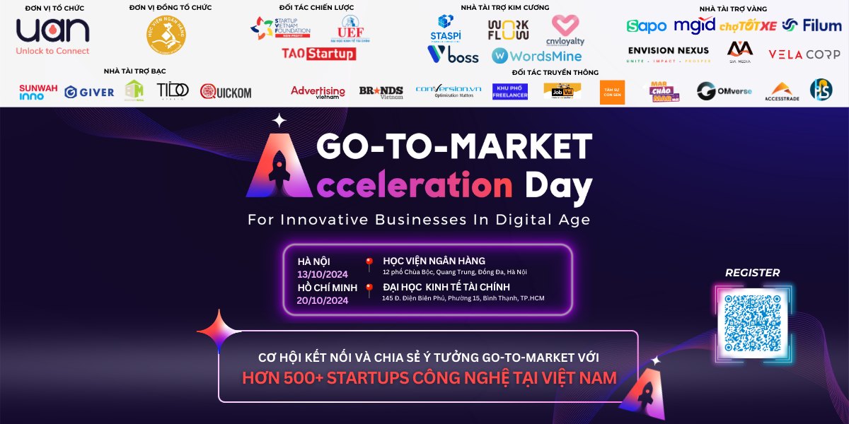 Fulfillment By Ubox là nhà tài trợ vàng Ngày hội Go-To-Market Acceleration Day 2024