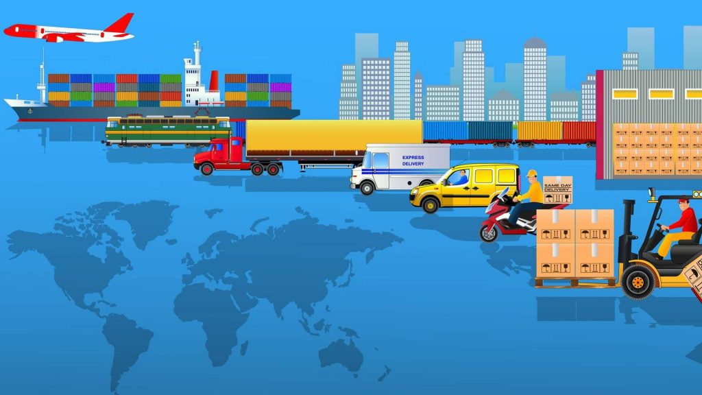 các phương thức vận tải trong logistics hiện nay